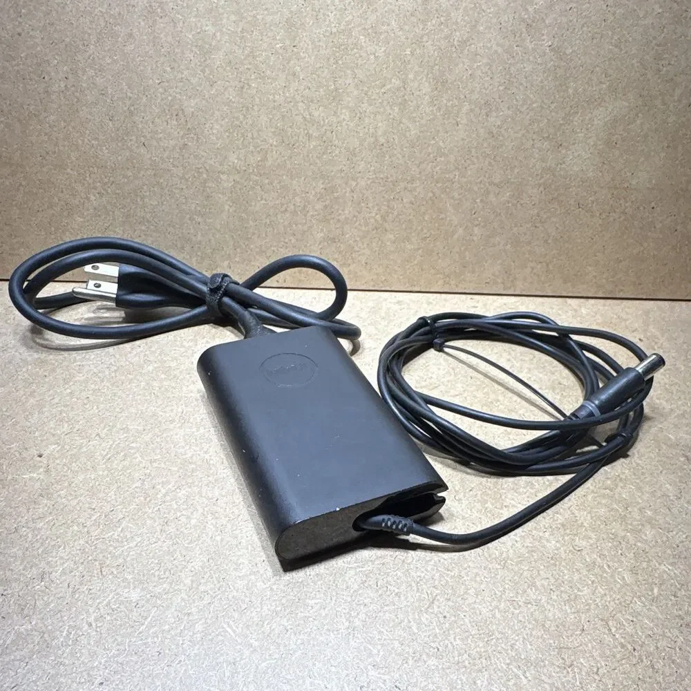 Dell 65W Laptop Power Adapter Charger For Dell 19.5V 3.34A Black 06TFFF